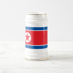 Caneca De Cerveja Bandeira da Coreia do Norte