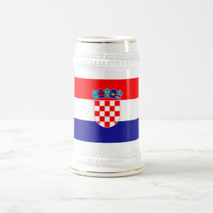 Caneca De Cerveja Bandeira da Croácia