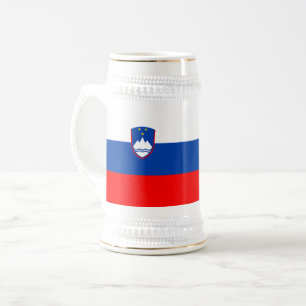 Caneca De Cerveja Bandeira da Eslovênia