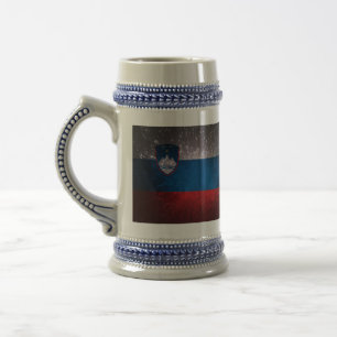 Caneca De Cerveja Bandeira da Eslovênia