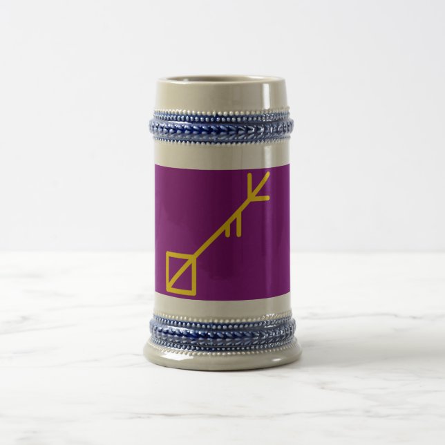 Caneca De Cerveja Bandeira da Ilha de Sessrumnir (Centro)