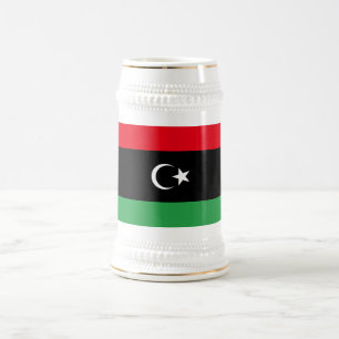 Caneca De Cerveja Bandeira da Líbia