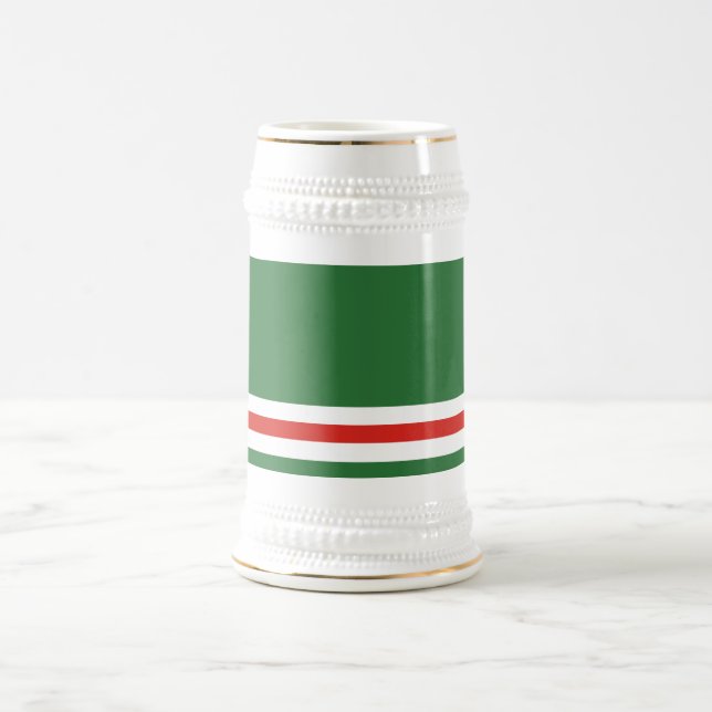 Caneca De Cerveja Bandeira da República Chechena de Ichkeria (Centro)