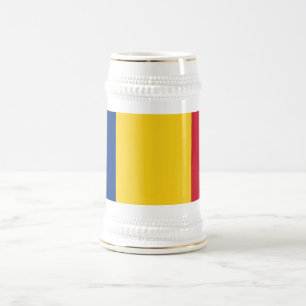Caneca De Cerveja Bandeira da Romênia