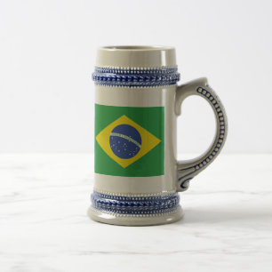 Caneca De Cerveja Bandeira de Brasil