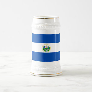 Caneca De Cerveja Bandeira de El Salvador