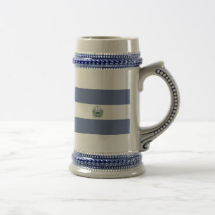 Caneca De Cerveja Bandeira de El Salvador