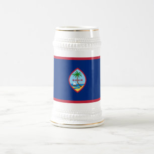 Caneca De Cerveja Bandeira de Guam