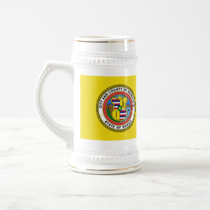 Caneca De Cerveja Bandeira de Honolulu, Clipe de Chapéu de Golfe do 