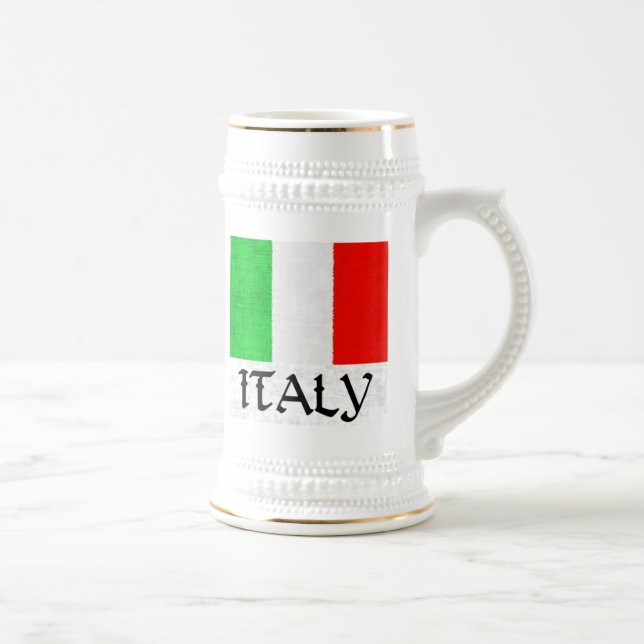 CANECA DE CERVEJA BANDEIRA DE ITALIA (Direita)