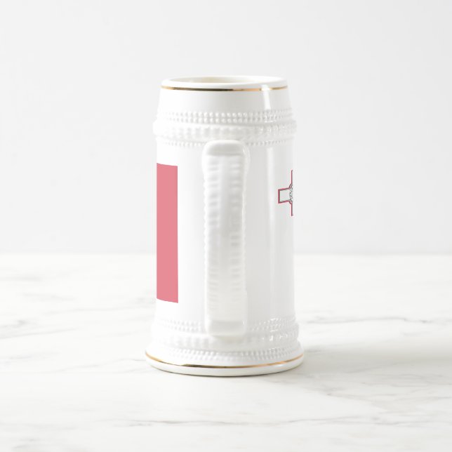 Caneca De Cerveja Bandeira de Malta (Alça)