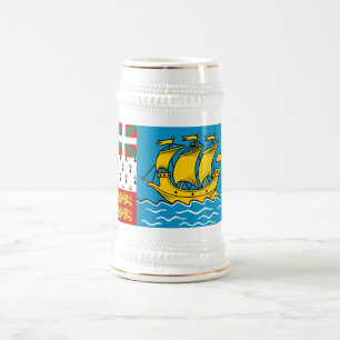 Caneca De Cerveja Bandeira de São Pedro e Miquelão