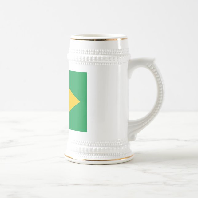 Caneca De Cerveja Bandeira do Brasil (Direita)