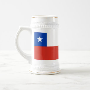 Caneca De Cerveja Bandeira do Chile
