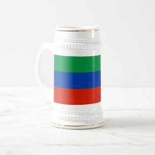 Caneca De Cerveja Bandeira do Daguestão