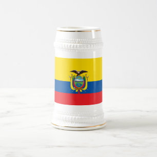 Caneca De Cerveja Bandeira do Equador