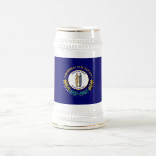 Caneca De Cerveja Bandeira do Estado de Kentucky