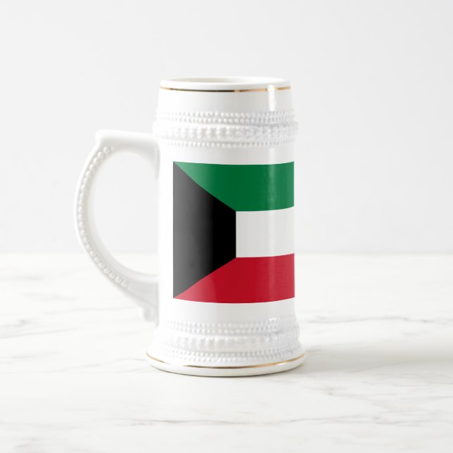 Caneca De Cerveja Bandeira do Kuwait (Esquerda)