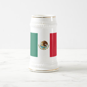 Caneca De Cerveja Bandeira do México, Bandeira da República Mexicana