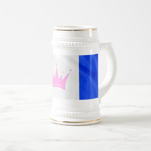 Caneca De Cerveja Bandeira do orgulho da cultura drag SlipperyJoe's