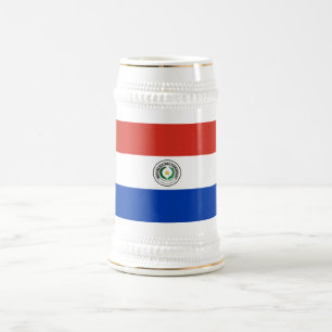 Caneca De Cerveja Bandeira do Paraguai