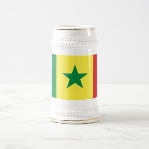 Caneca De Cerveja Bandeira do Senegal