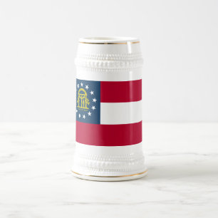 CANECA DE CERVEJA BANDEIRA GEÓRGIA
