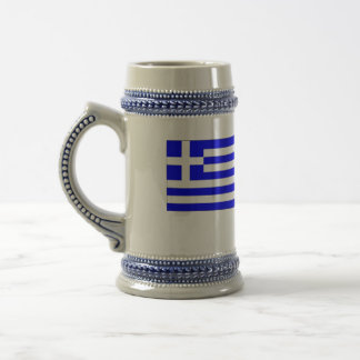 Caneca De Cerveja Bandeira grega