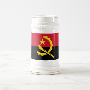 Caneca De Cerveja Bandeira Patriótica Angolana