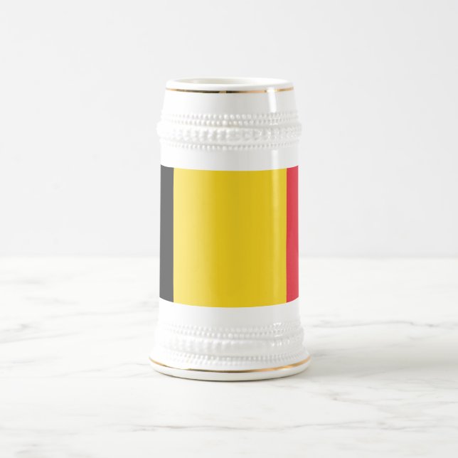 Caneca De Cerveja Bandeira Patriótica Belga (Centro)