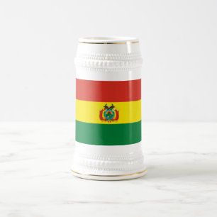 Caneca De Cerveja Bandeira Patriótica da Bolívia
