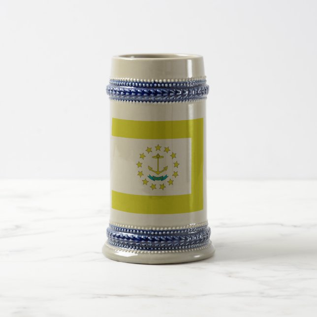 Caneca De Cerveja Bandeira Rhode Island (Centro)