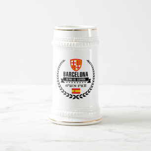Caneca De Cerveja Barcelona