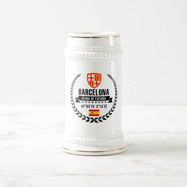 Caneca De Cerveja Barcelona (Centro)