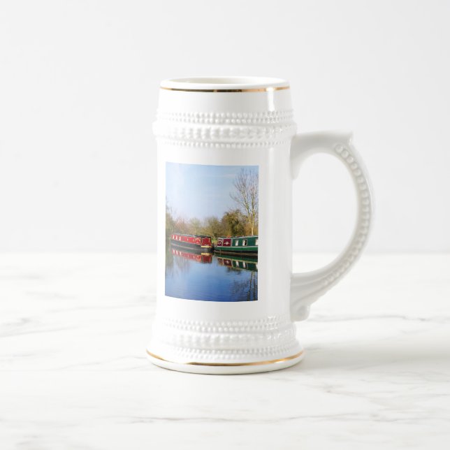 Caneca De Cerveja Barcos de Canal (Direita)
