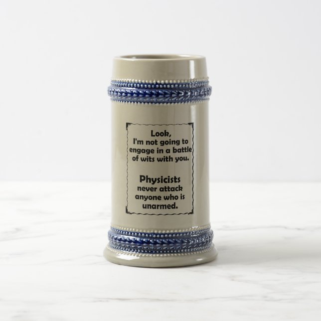 Caneca De Cerveja Batalha do físico das sagacidades (Centro)