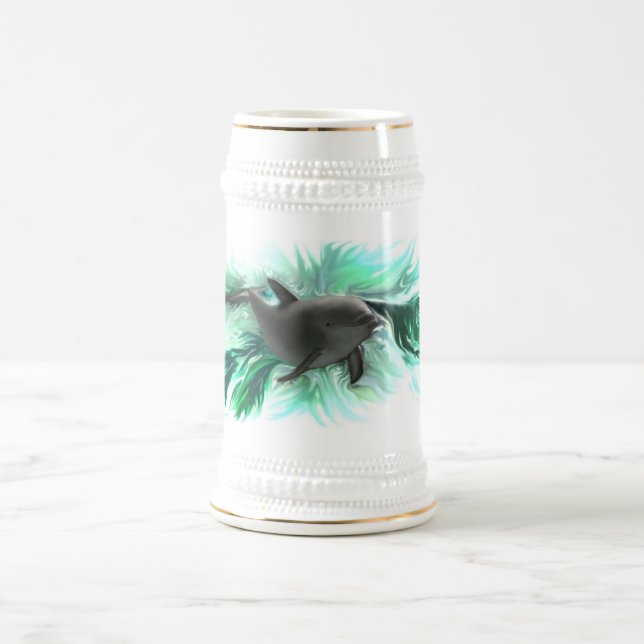 Caneca De Cerveja Bebê de golfinho (Centro)