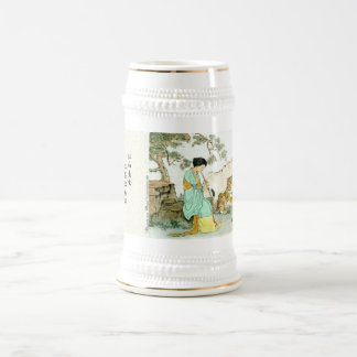 Caneca De Cerveja "Beleza & animal "