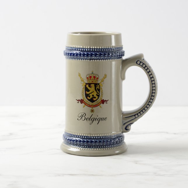 Caneca de cerveja belga da cerveja - cristas (Direita)