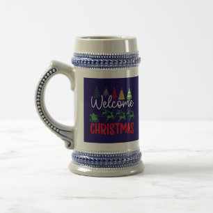 Caneca De Cerveja Bem-vindo Natal-84964