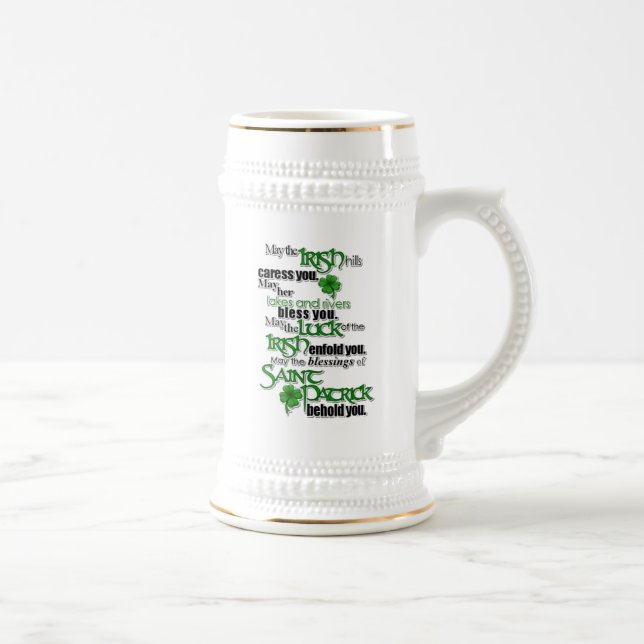 Caneca De Cerveja Bênção De São Patrick (Direita)