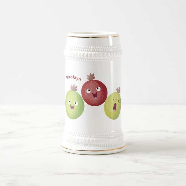 Caneca De Cerveja Bicho de groselha canta (Centro)