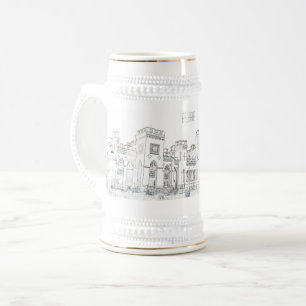 Caneca De Cerveja Bielorrússia Belarus Kosava Castelo Arquitetura