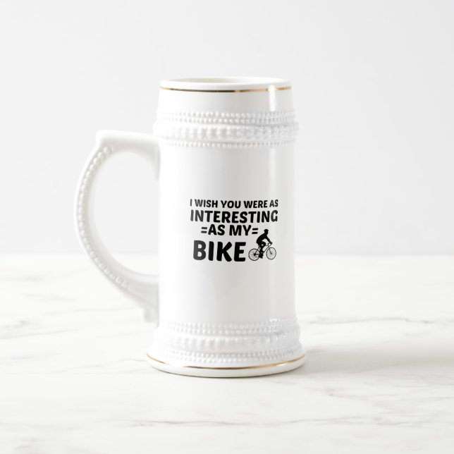 CANECA DE CERVEJA BIKE INTERESTING (Esquerda)