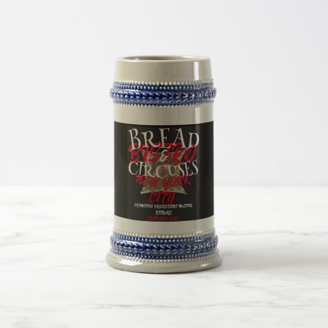 CANECA DE CERVEJA BISTRO PÃO E CIRCOS CIDADE DE NOVA YORK (Centro)