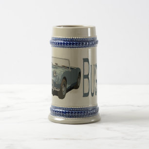 Caneca De Cerveja Blue Austin Healey Sprite