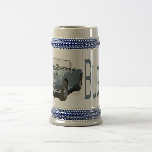 Caneca De Cerveja Blue Austin Healey Sprite (Centro)