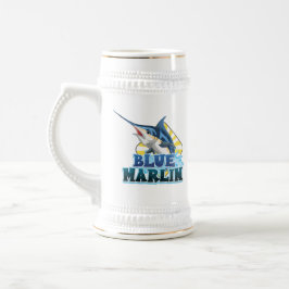 Caneca De Cerveja Blue Marlin