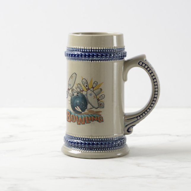 Caneca De Cerveja Boliche Gift Mug (Direita)