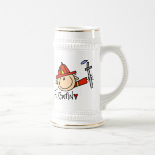 Caneca De Cerveja Bombeiro